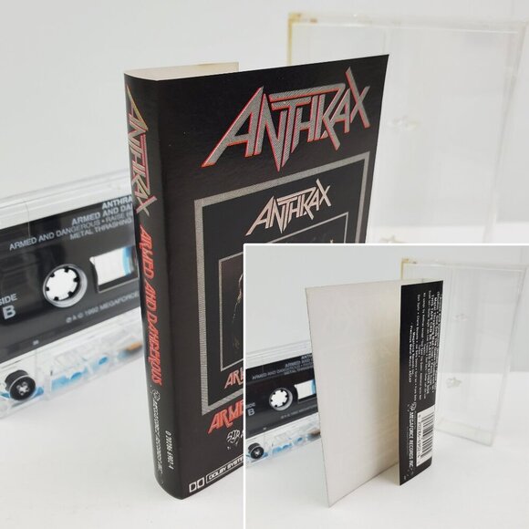 Anthrax Armed Dangerous Cassette Tape Thrash Metal Vintage 1992 Megaforce Tested - Picture 6 of 8